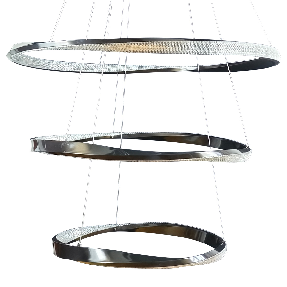 Saturno 3 Ring LED Pendant Light