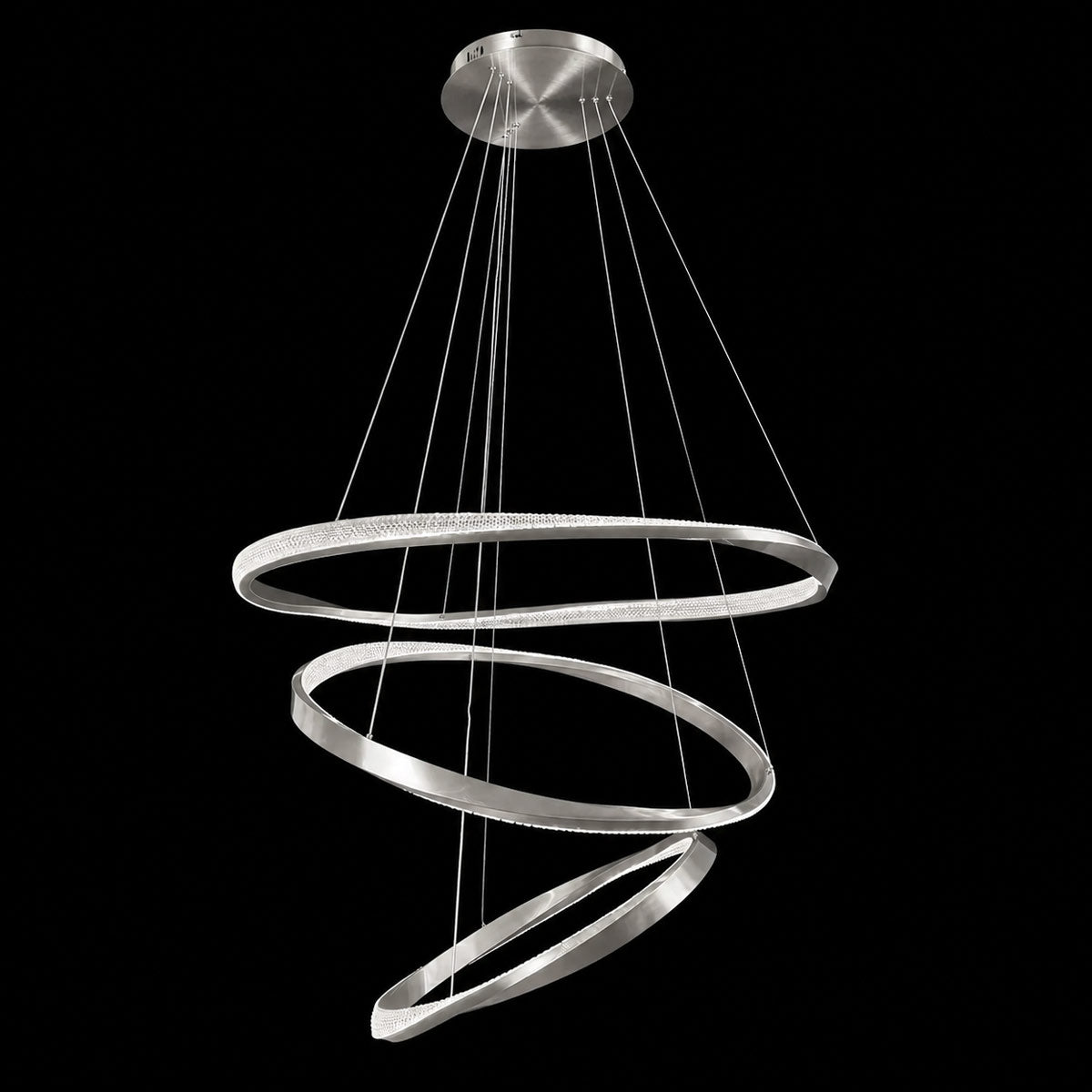 Saturno 3 Ring LED Pendant Light