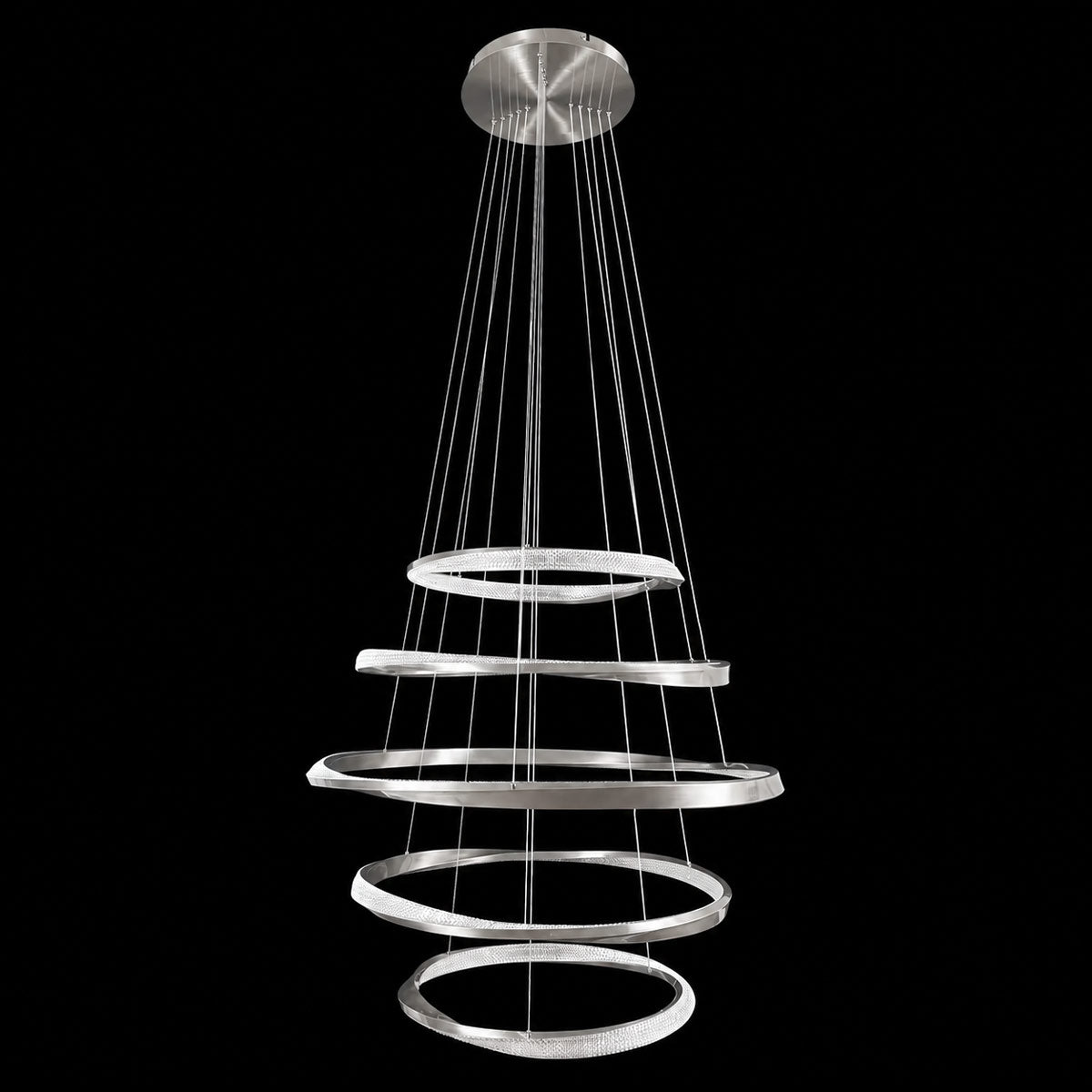 Saturno 5 Ring Pendant LED Light