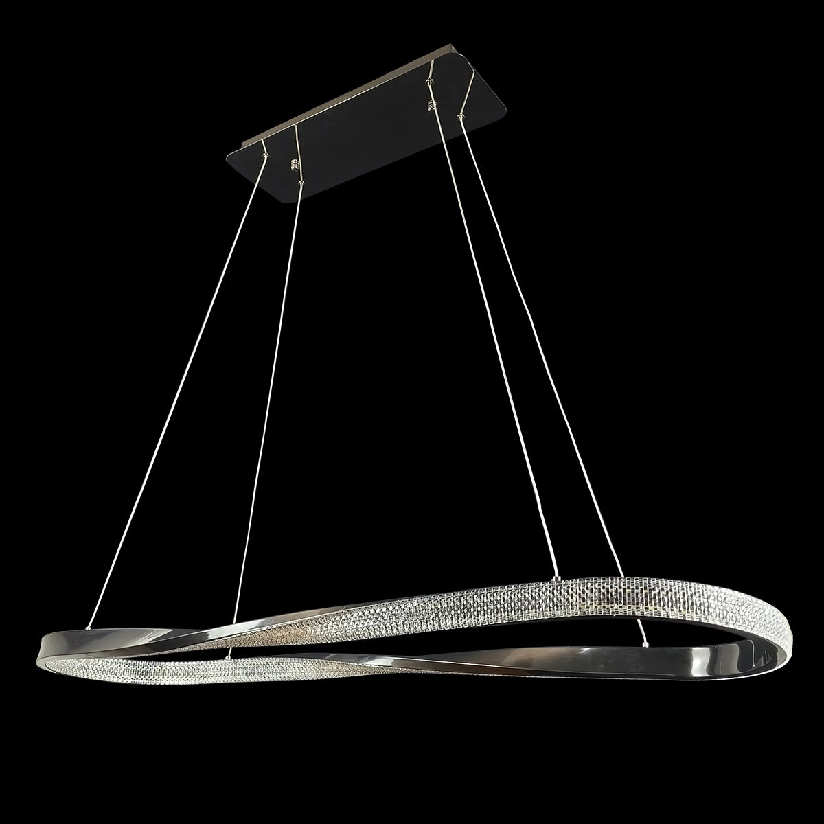 Saturno Oval Ring Pendant Light