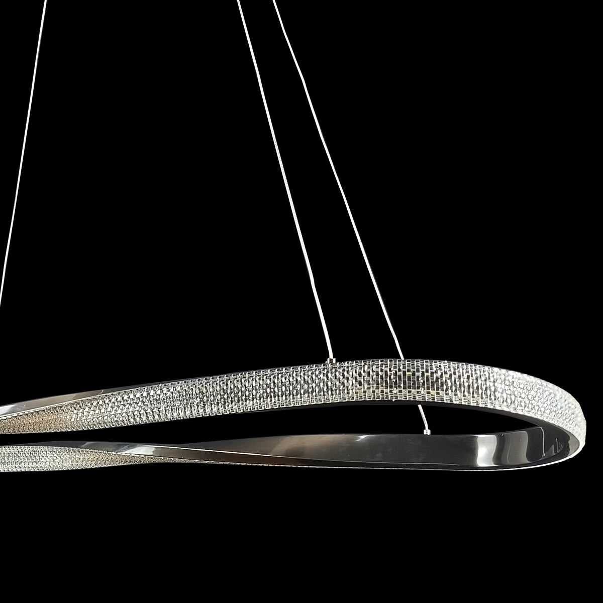 Saturno Oval Ring Pendant Light