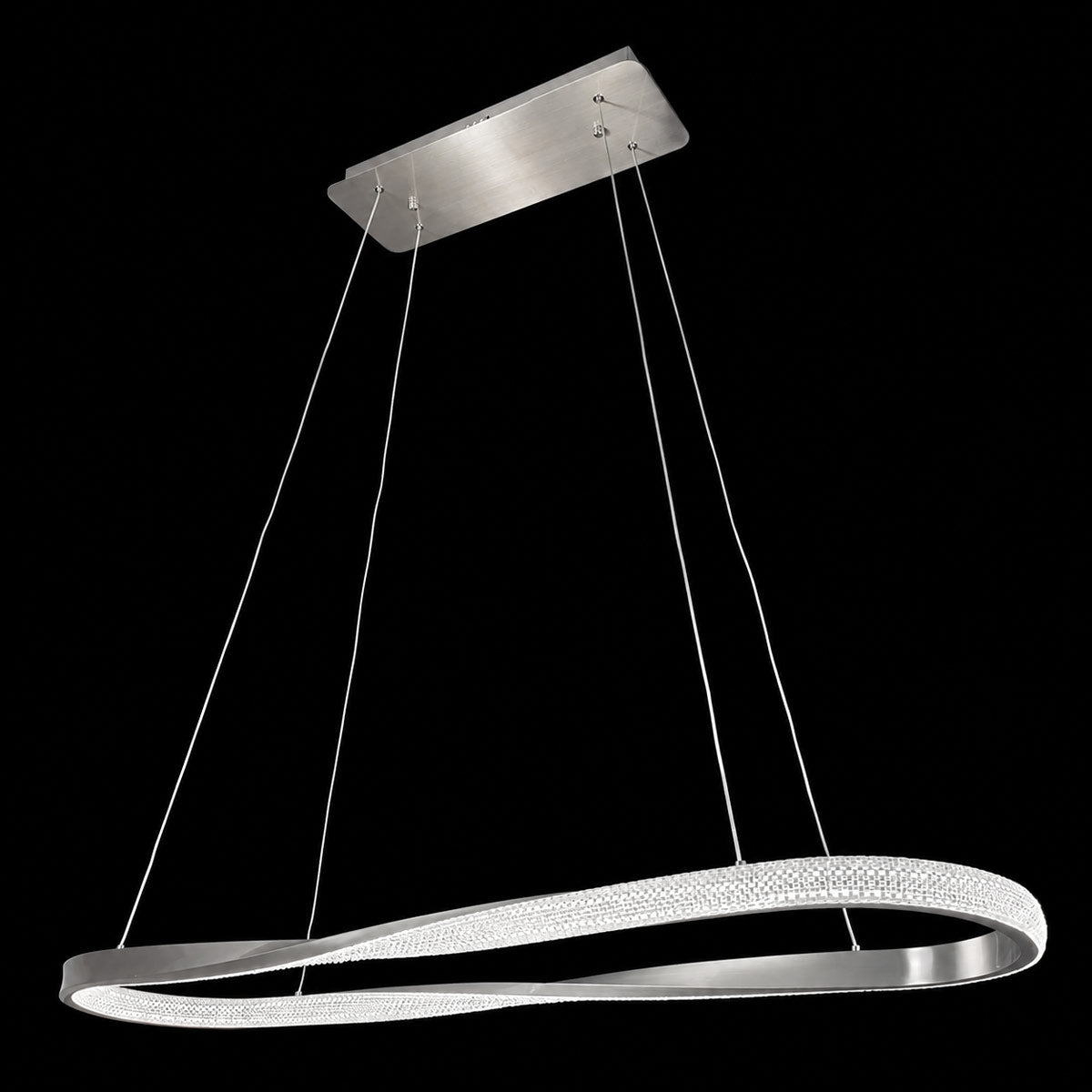 Saturno Oval Ring Pendant Light