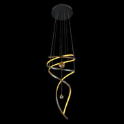 Galassia Metal Swirl Pendant Light