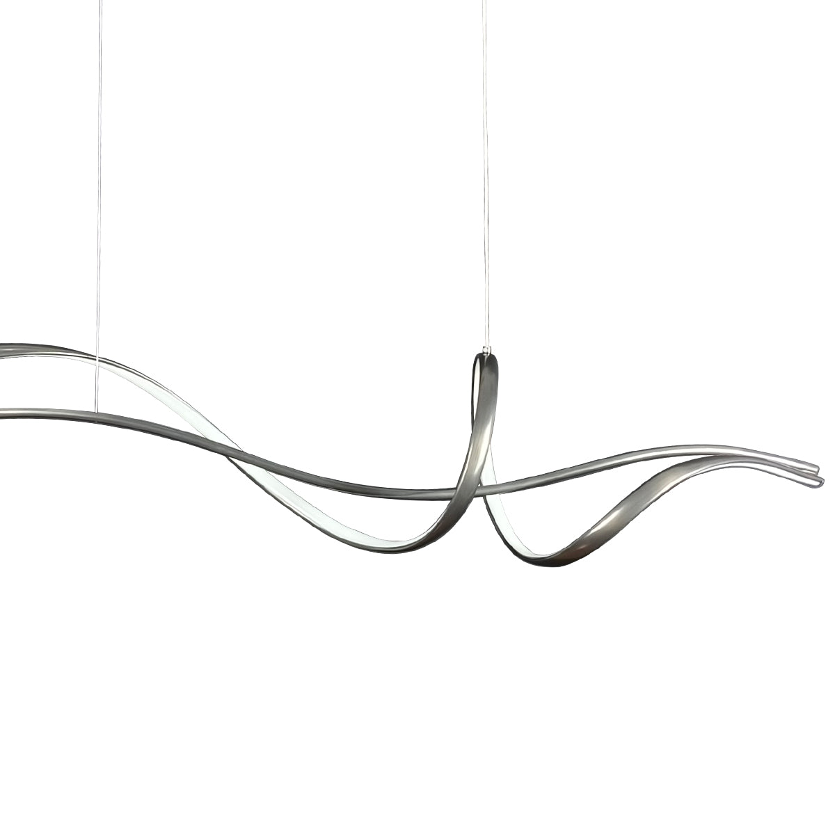 Bocchio Spiral LED Linear Pendant Light