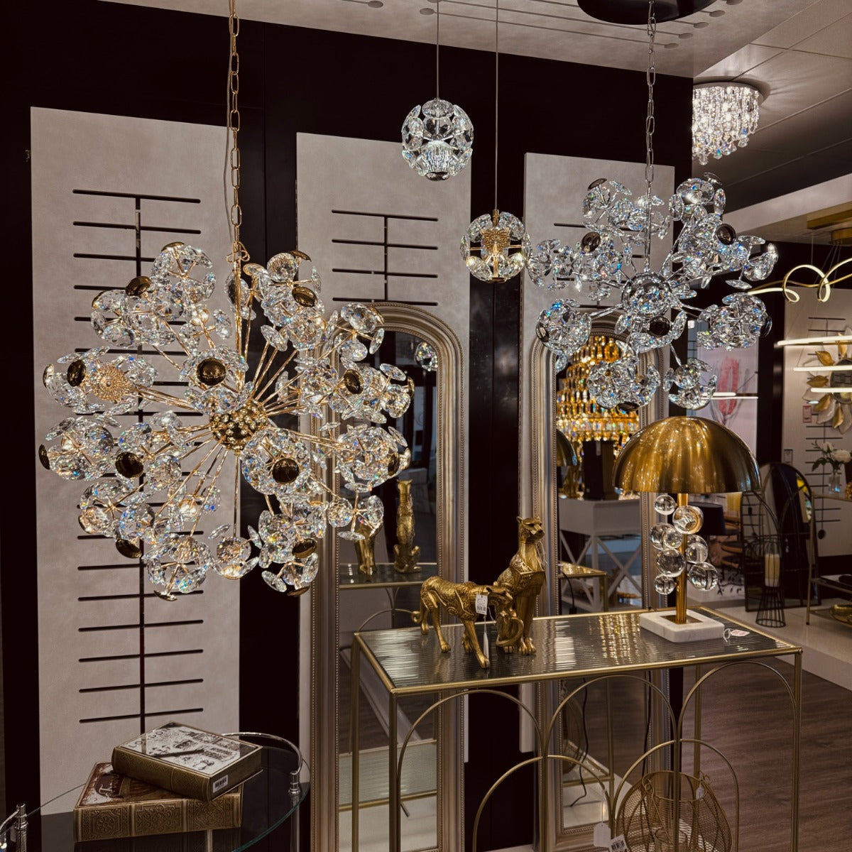 Astrid Crystal Floral Pendant Light - 150mm Dimmable