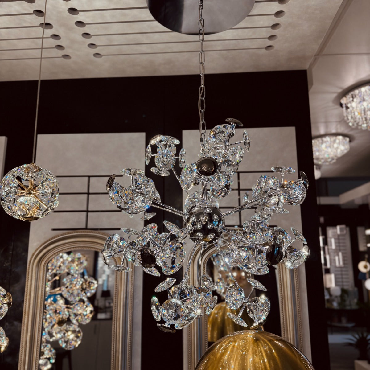 Astrid Crystal Floral Pendant Light - 150mm Dimmable