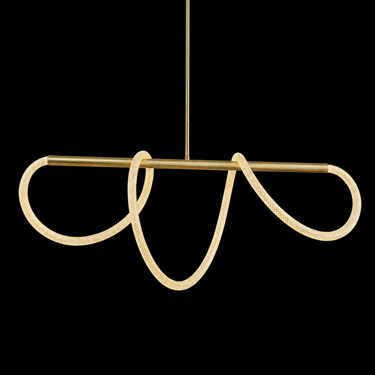 Roparo Linear LED Rope Pendant Light