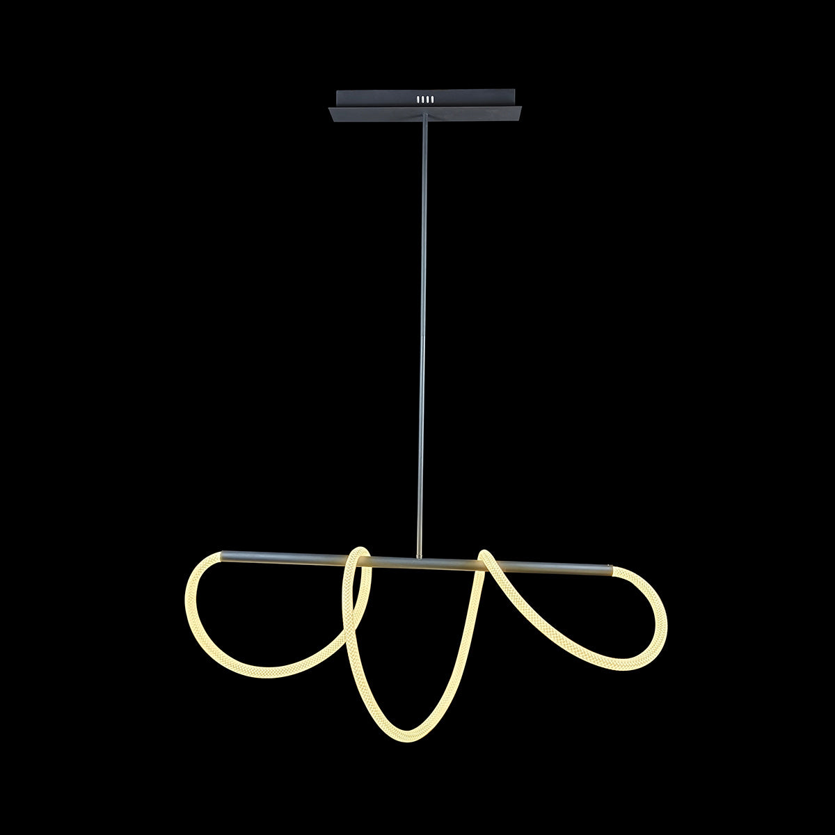 Roparo Linear LED Rope Pendant Light