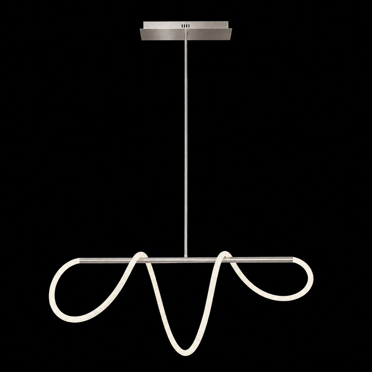 Roparo Linear LED Rope Pendant Light