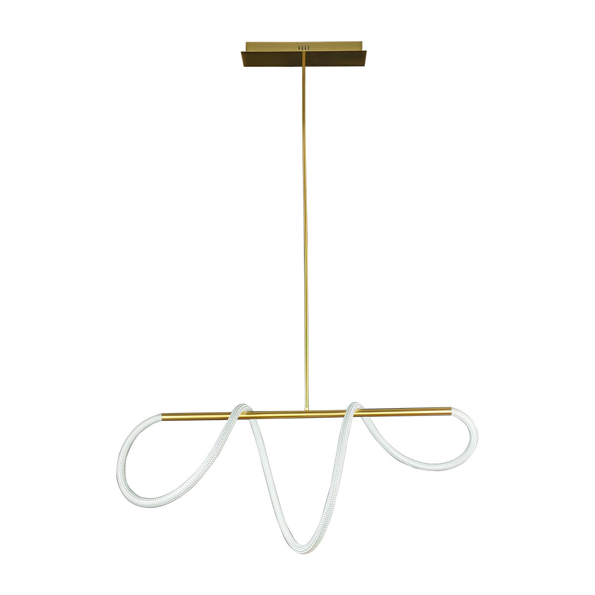 Roparo Linear LED Rope Pendant Light