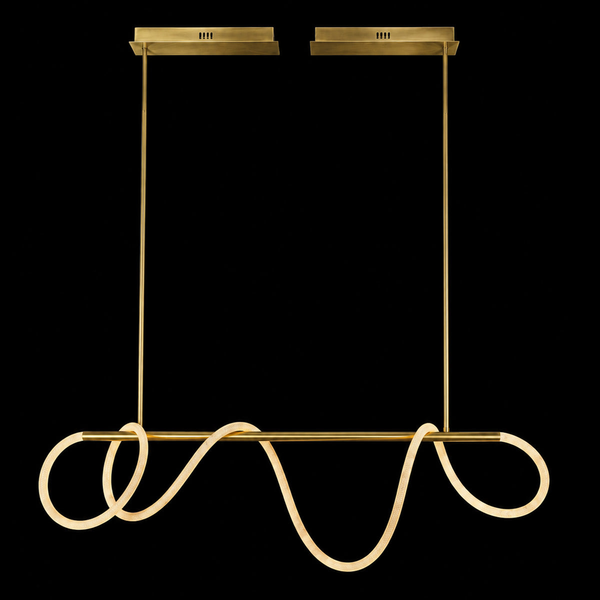 Roparo Linear LED Rope Pendant Light