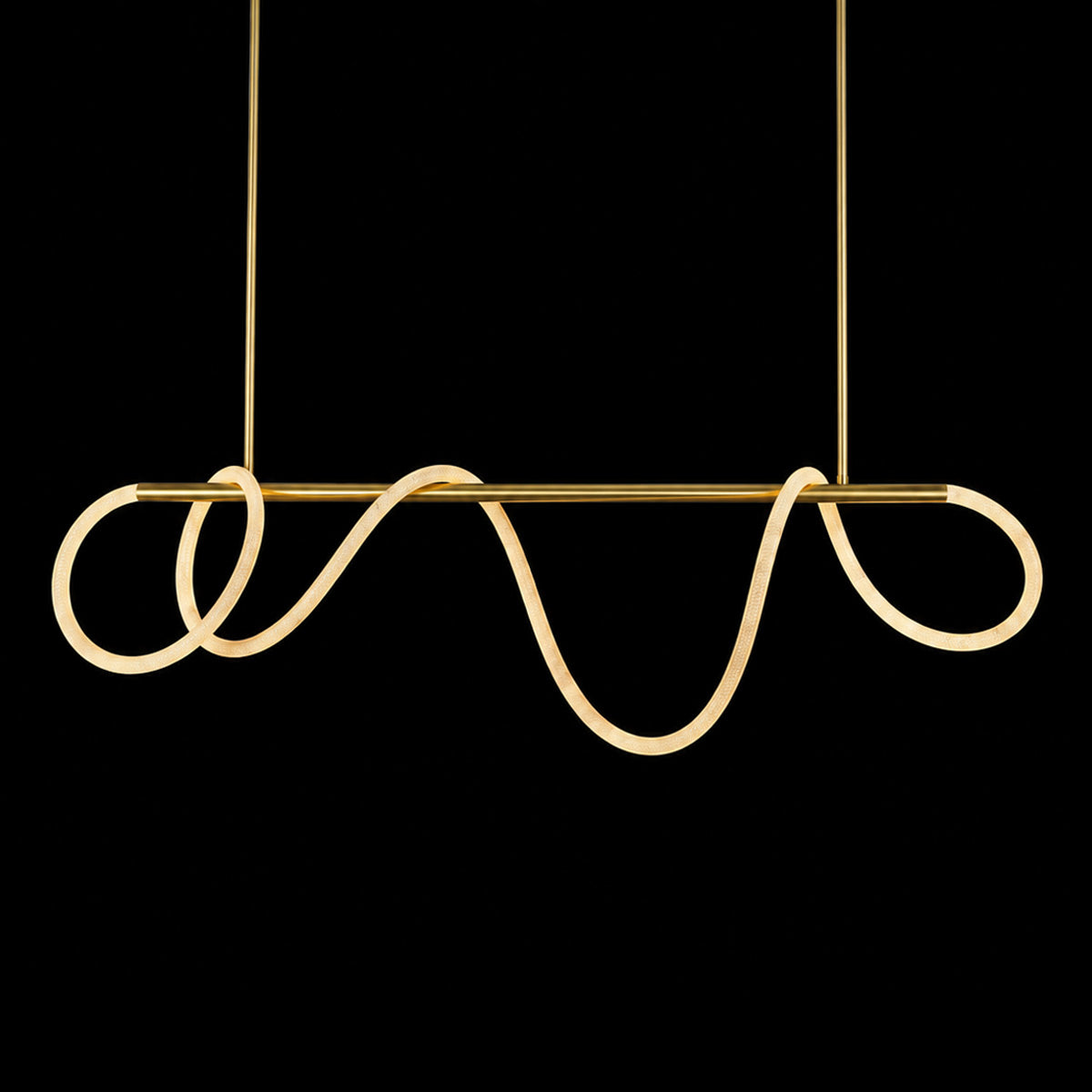 Roparo Linear LED Rope Pendant Light