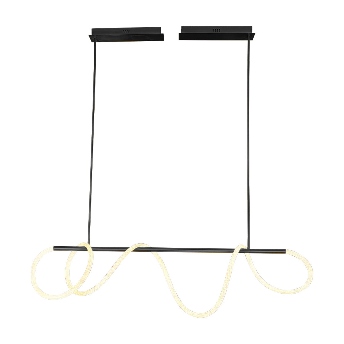 Roparo Linear LED Rope Pendant Light