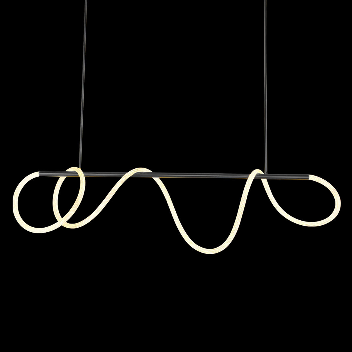 Roparo Linear LED Rope Pendant Light