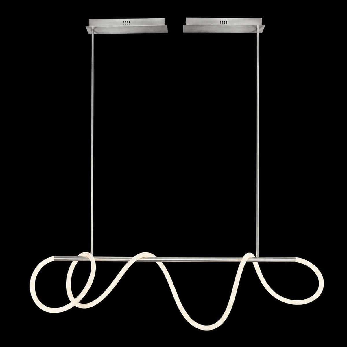 Roparo Linear LED Rope Pendant Light