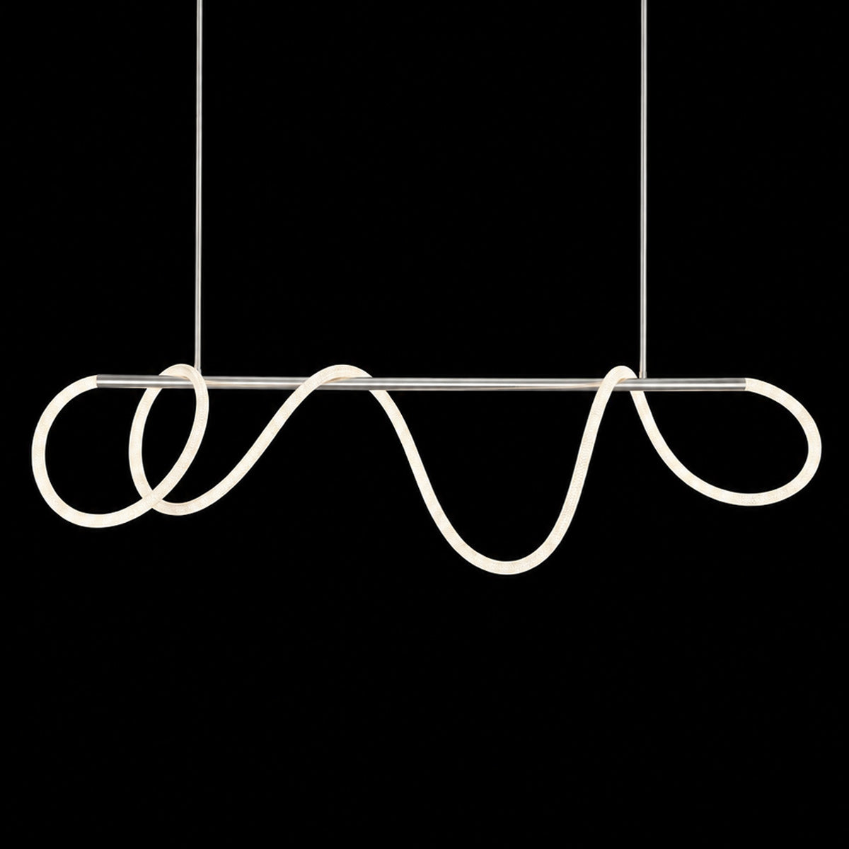 Roparo Linear LED Rope Pendant Light