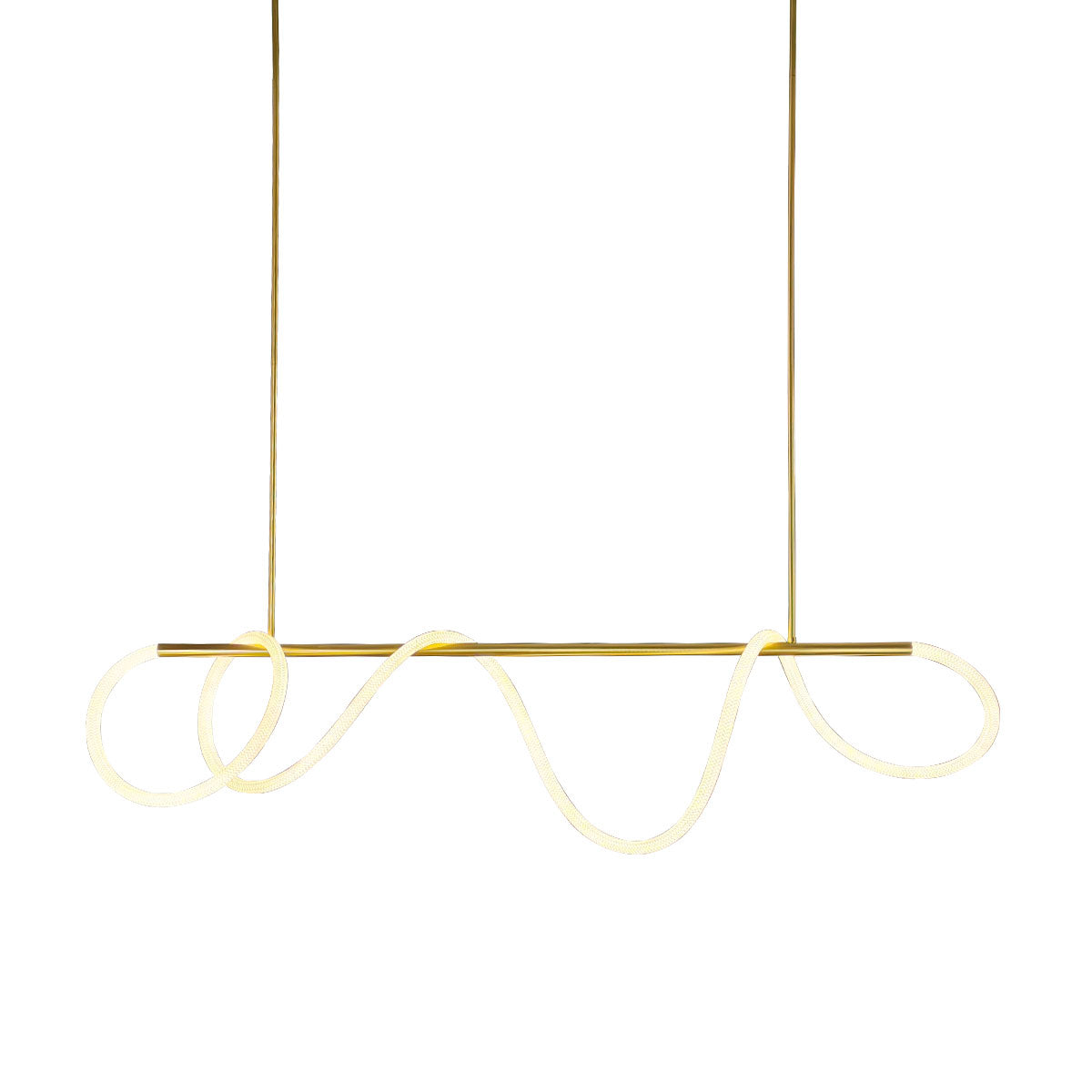 Roparo Linear LED Rope Pendant Light