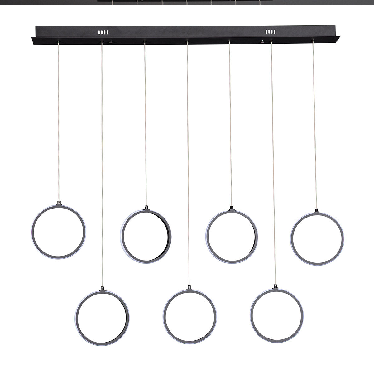 Bolla Linear 7 Ring LED Pendant Light