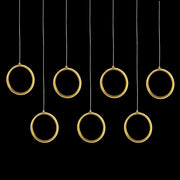 Bolla Linear 7 Ring LED Pendant Light