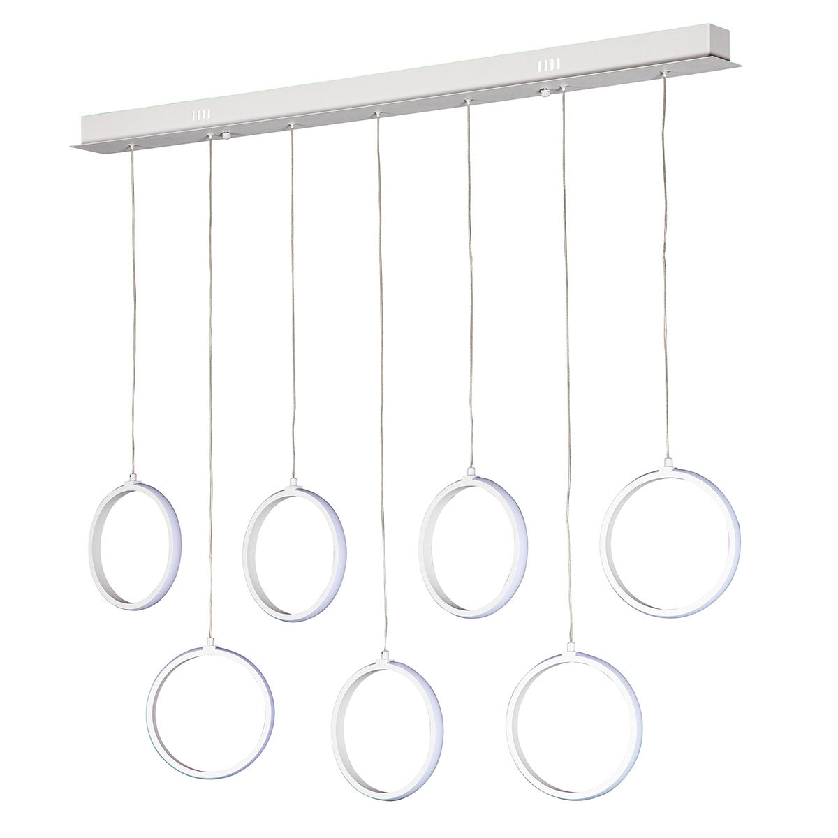 Bolla Linear 7 Ring LED Pendant Light