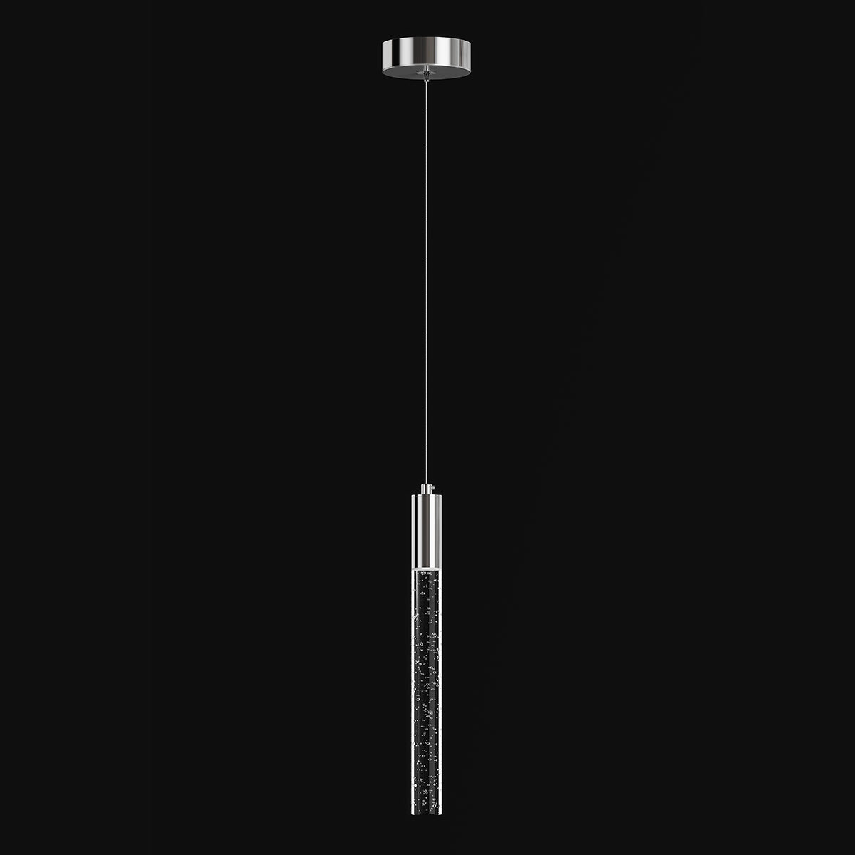 Andromeda 1 Light Bubble Glass LED Pendant