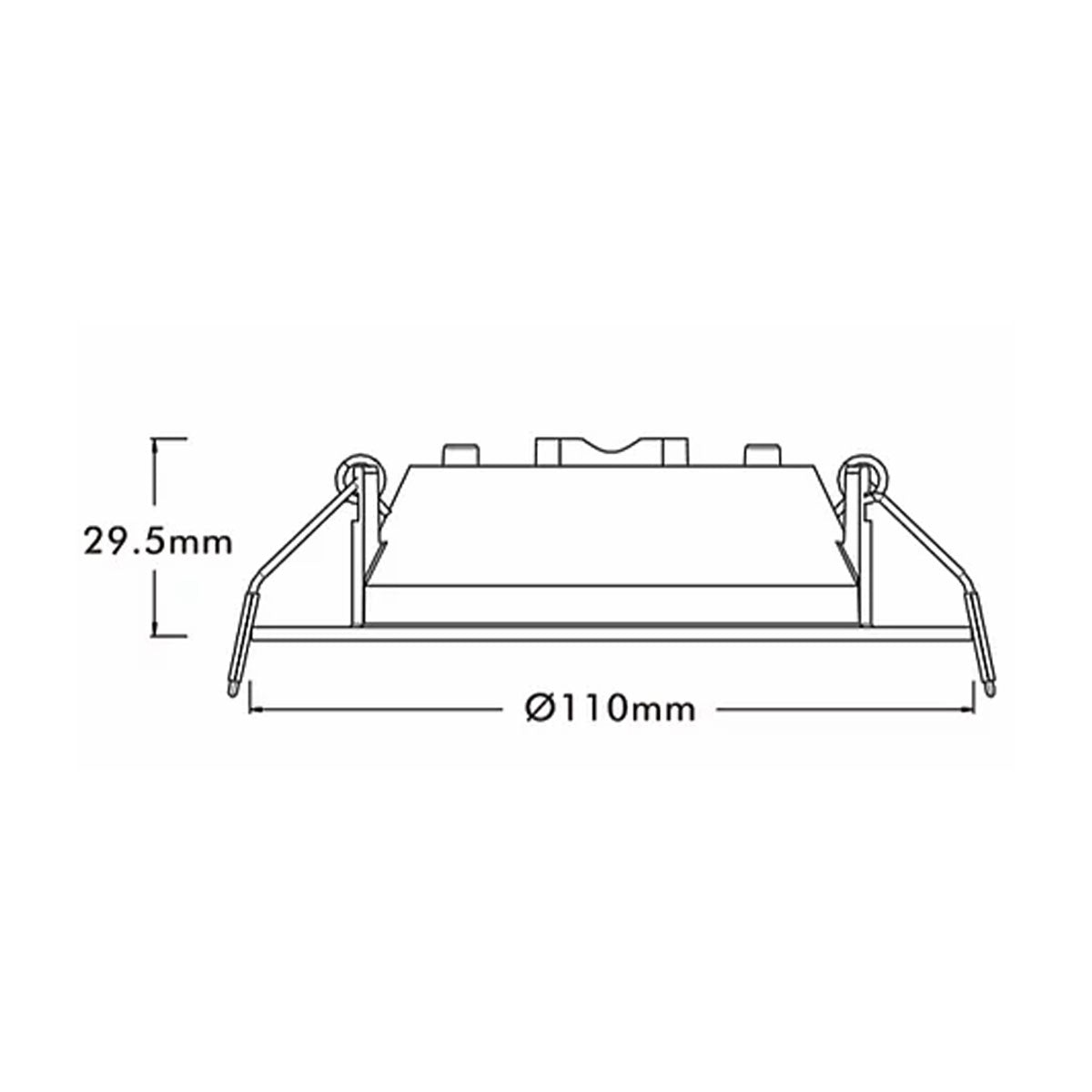Recessed LED Low Profile Downlight