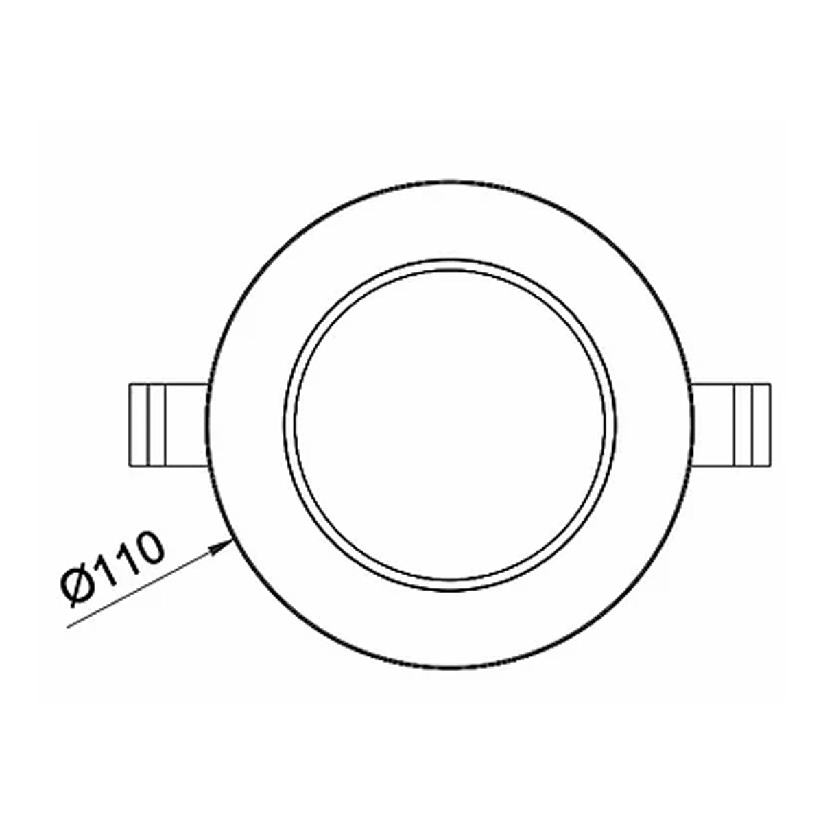 Recessed LED Low Profile Downlight