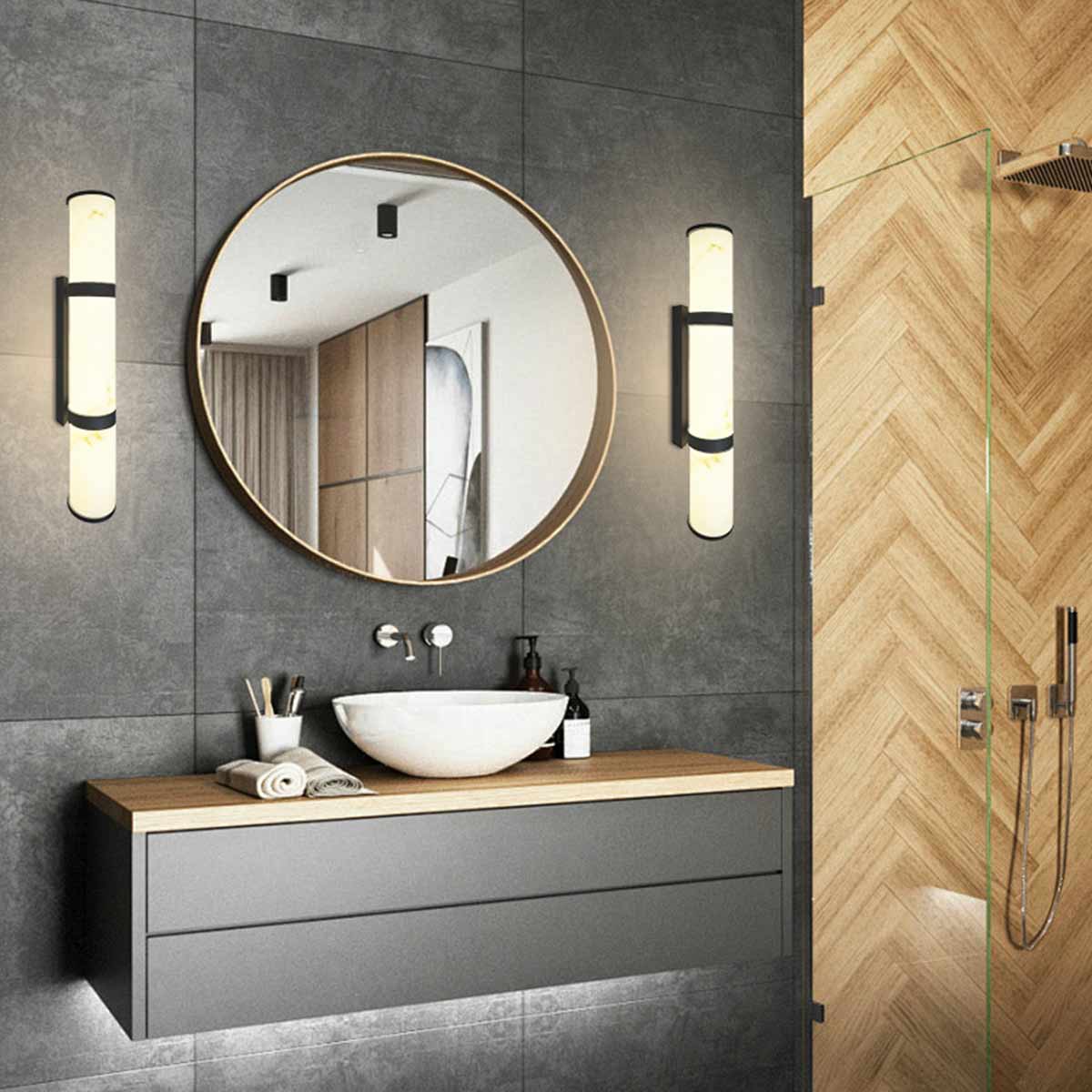 Isabella Wall Light - Alabaster Stone