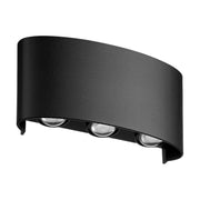 Albi Curve LED Outdoor Up and Down Wall Light