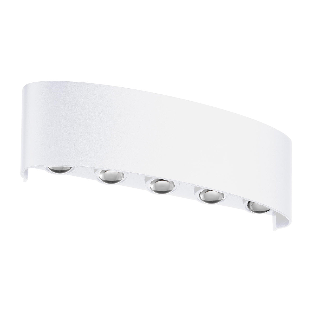 Albi Curve LED Outdoor Up and Down Wall Light
