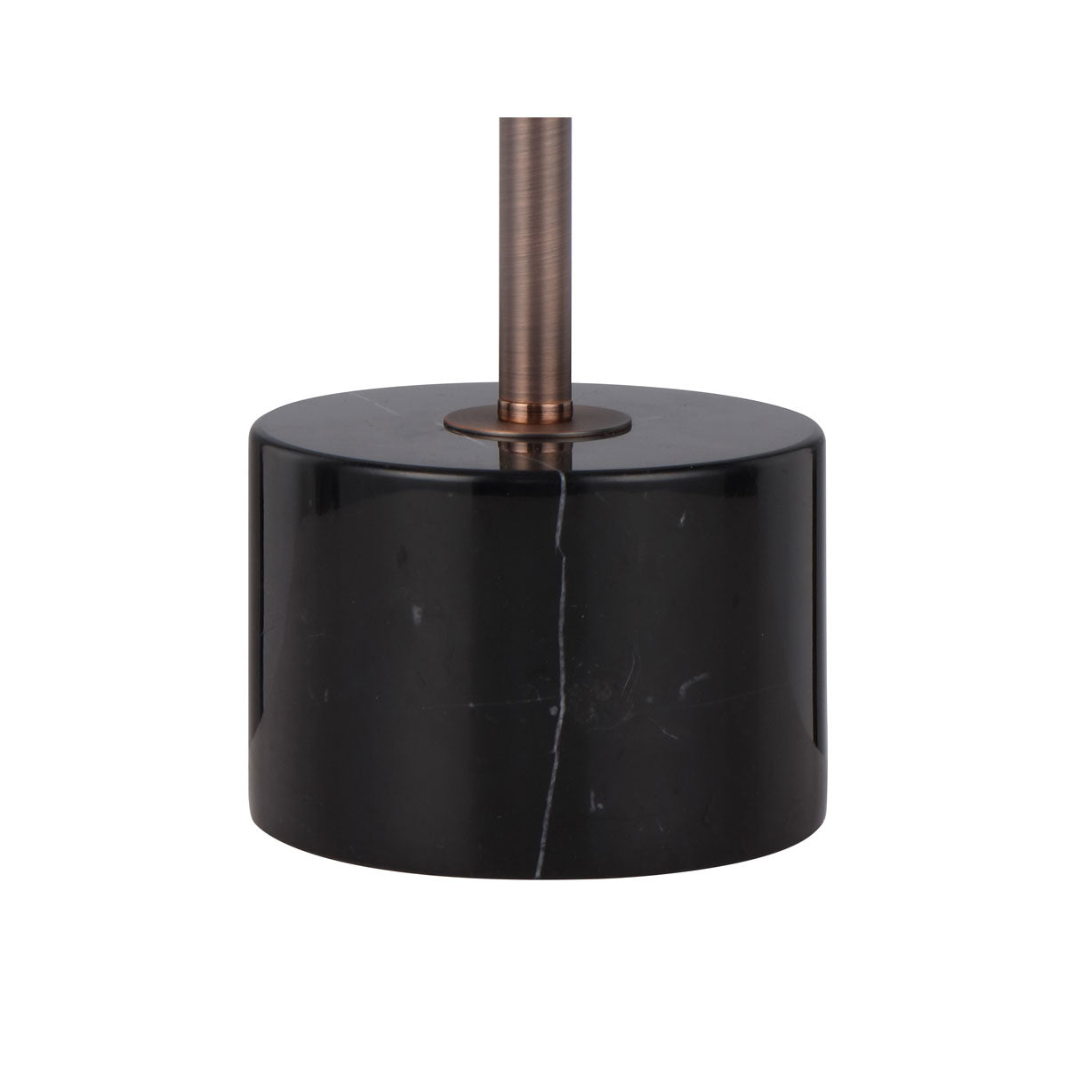 Domez Table Lamp with Dome Shade and Marble Base