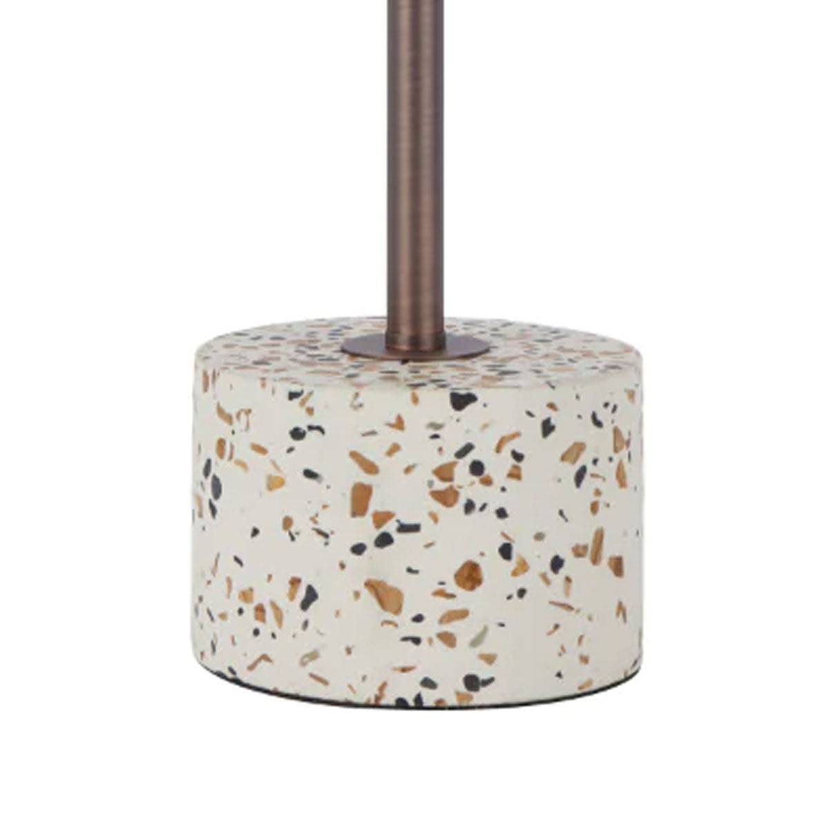 Domez Table Lamp with Dome Shade and Marble Base