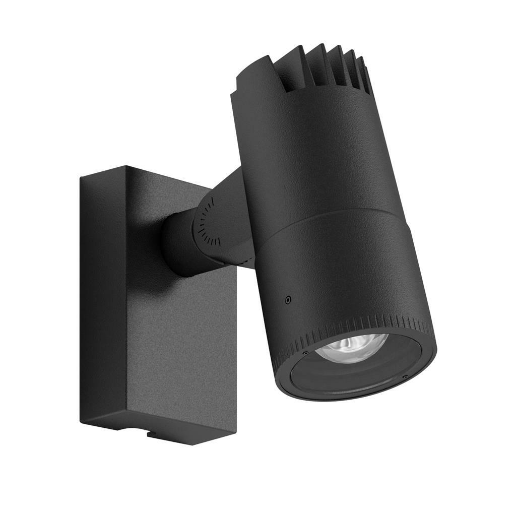 Kira Adjustable Outdoor Wall LED Light with Zoom Lens