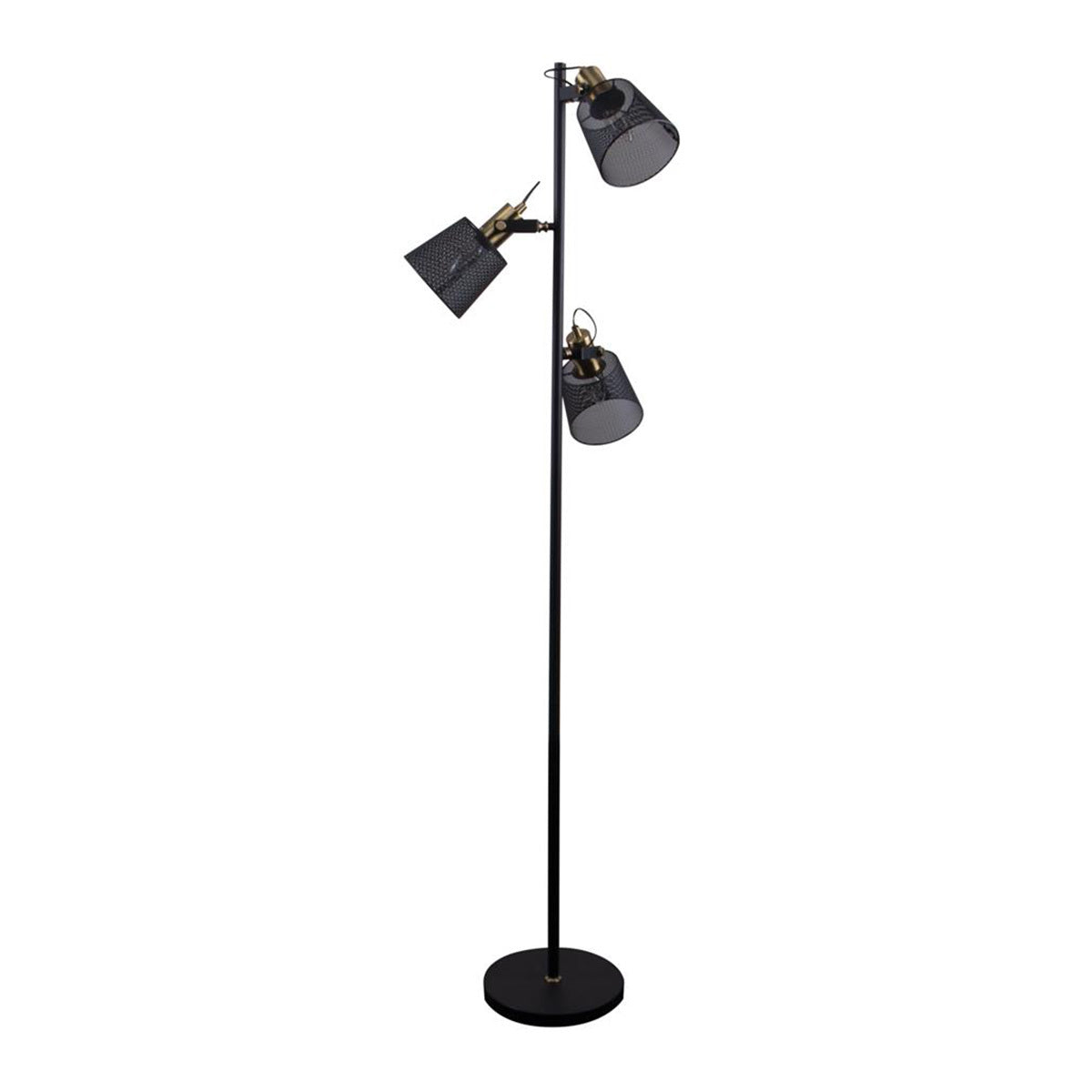Domus Rustica 3 Light Floor Lamp