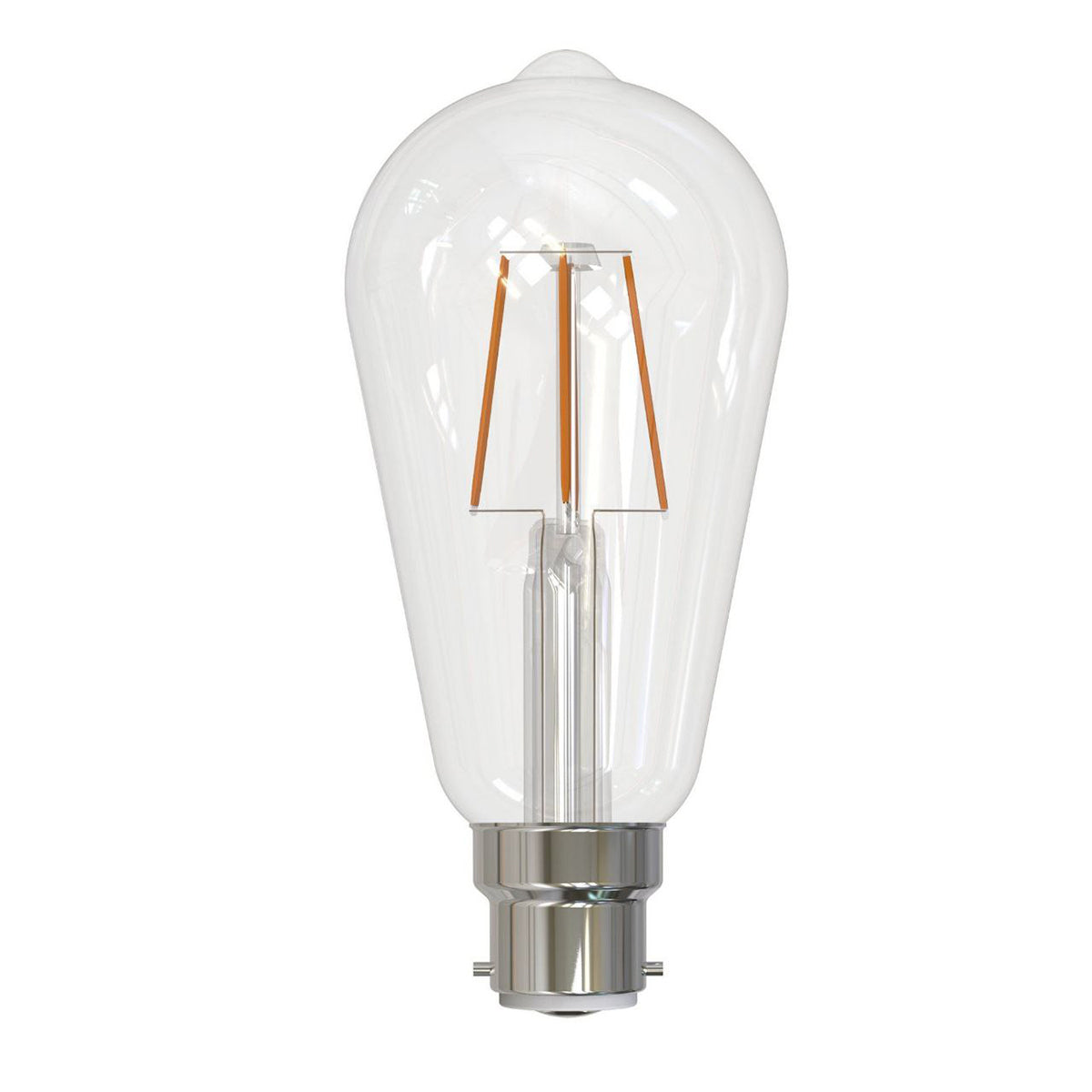 7.5W LED B22 Dimmable ST64 Pear Globe with Dual Colour