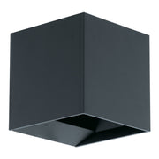 Calpino 6.5W LED Cube Outdoor Wall Light with Up/Down Illumination