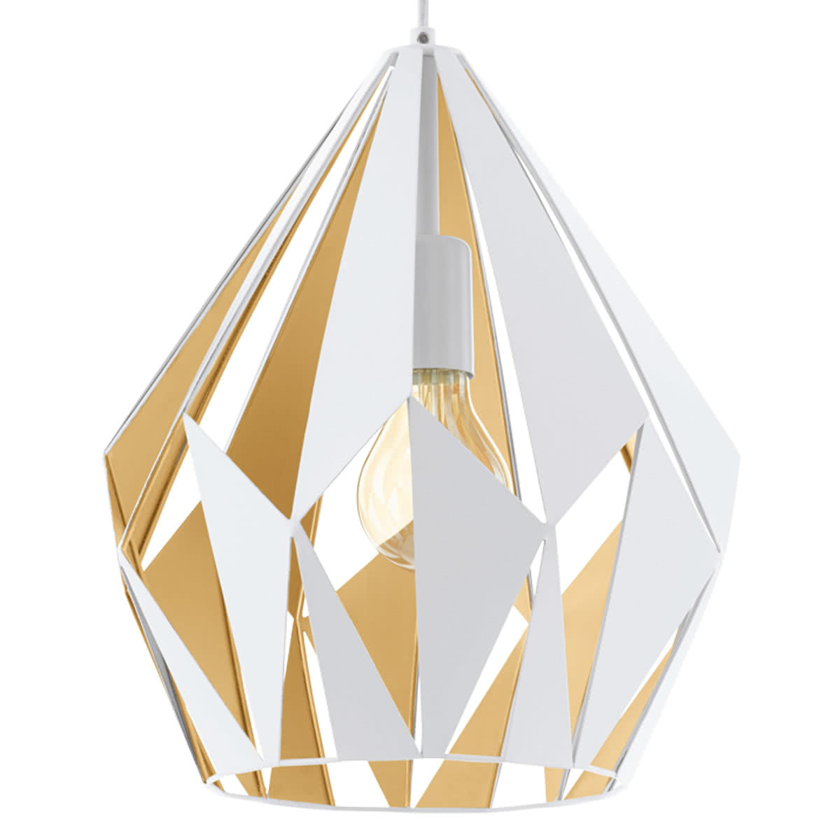 Carlton 310mm Industrial Wire Cage Pendant Light