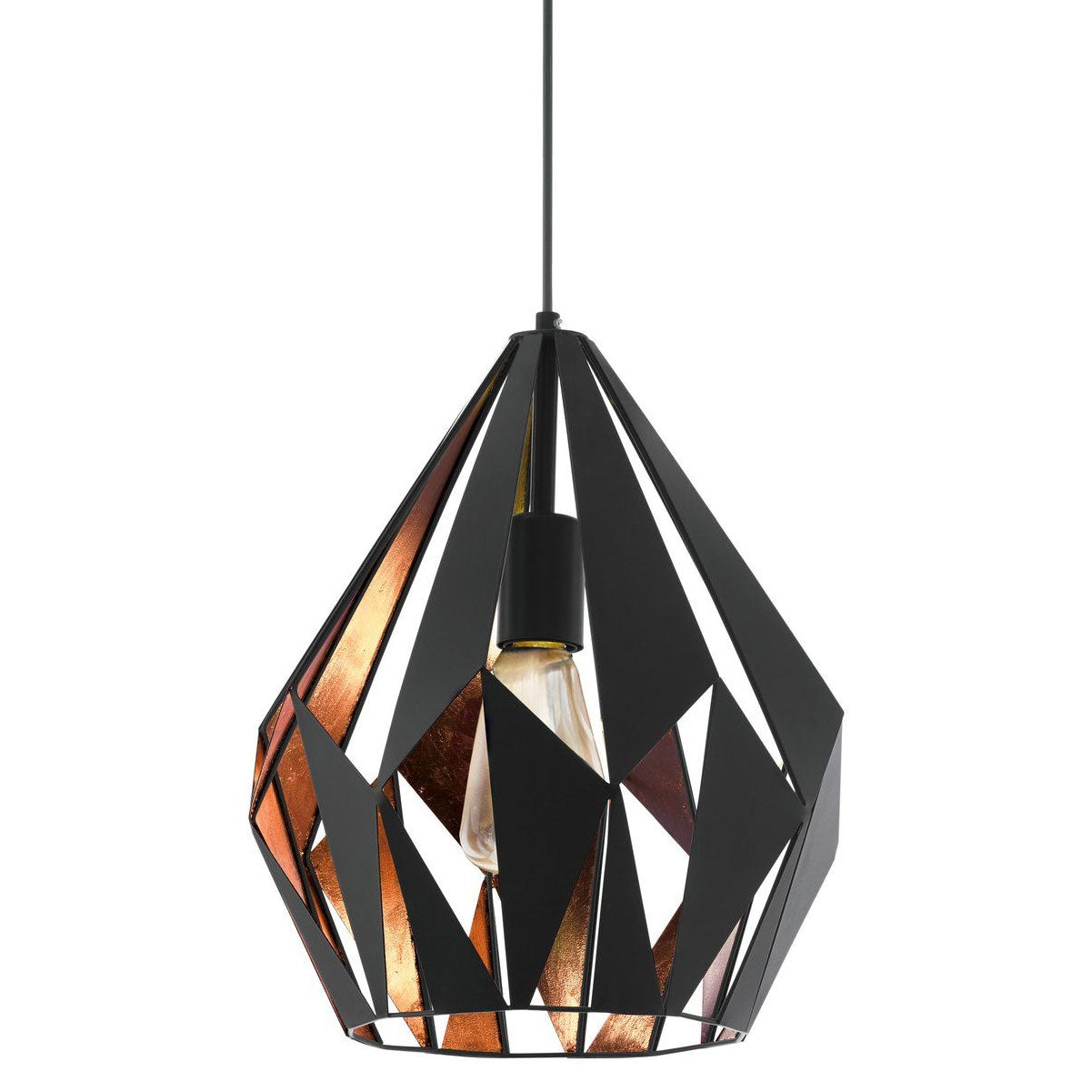 Carlton 310mm Industrial Wire Cage Pendant Light