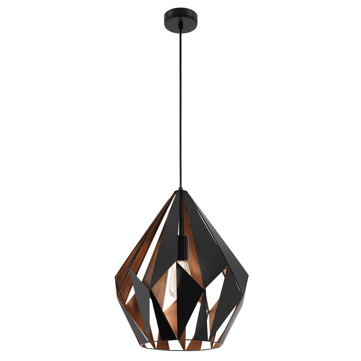 Carlton 310mm Industrial Wire Cage Pendant Light