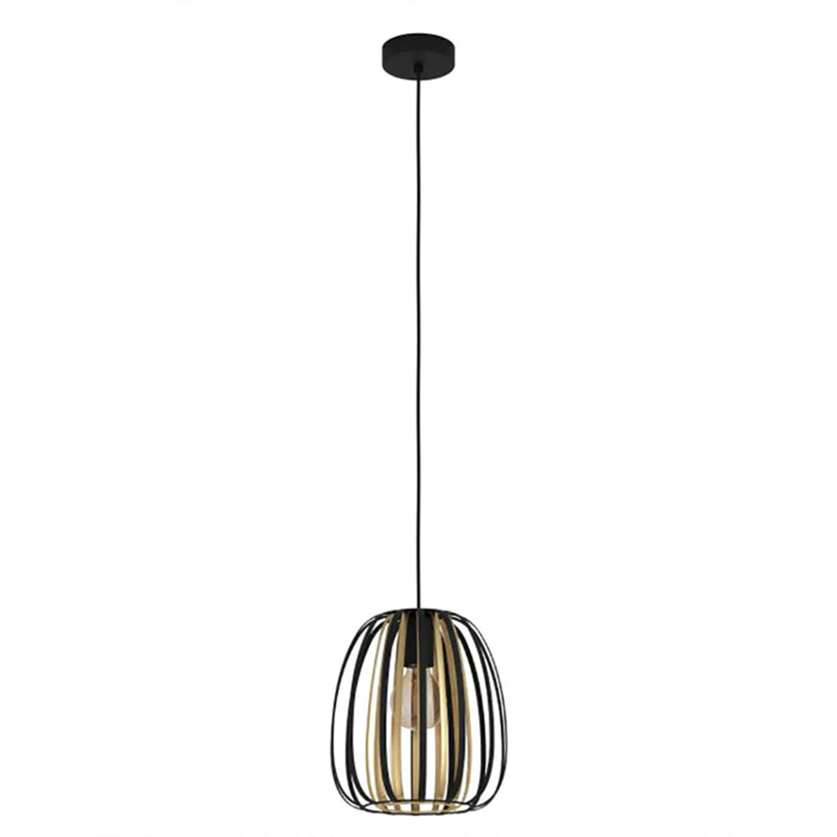 Encinitos Pendant Light - Black / Gold