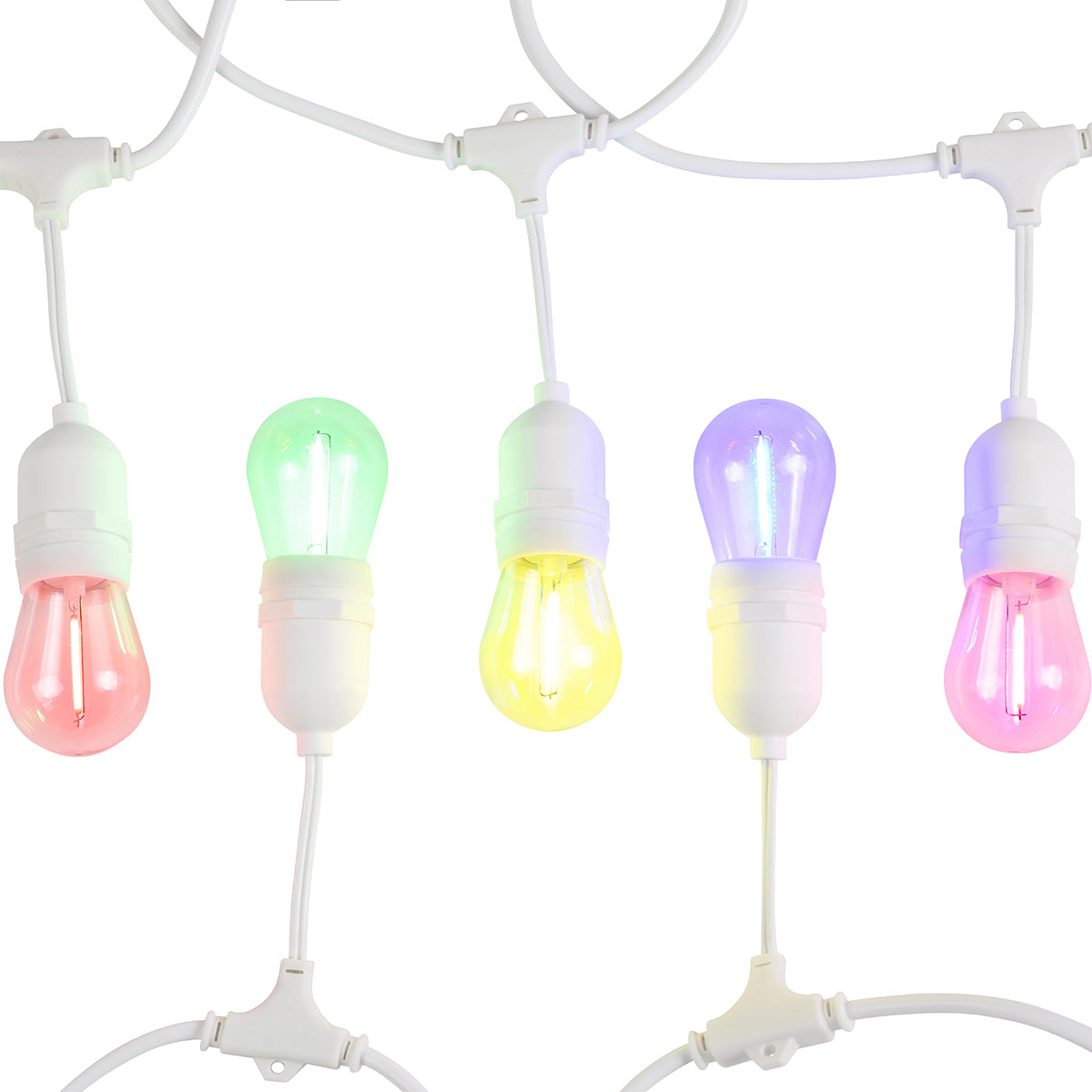 10LT 12V IP55 Hanging LED Festoon Kit 13m