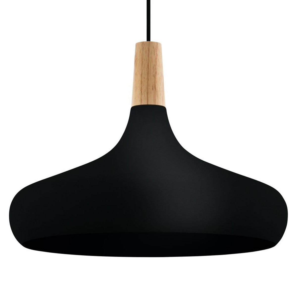 Sabinar Small Timber Pendant Light with Adjustable Height