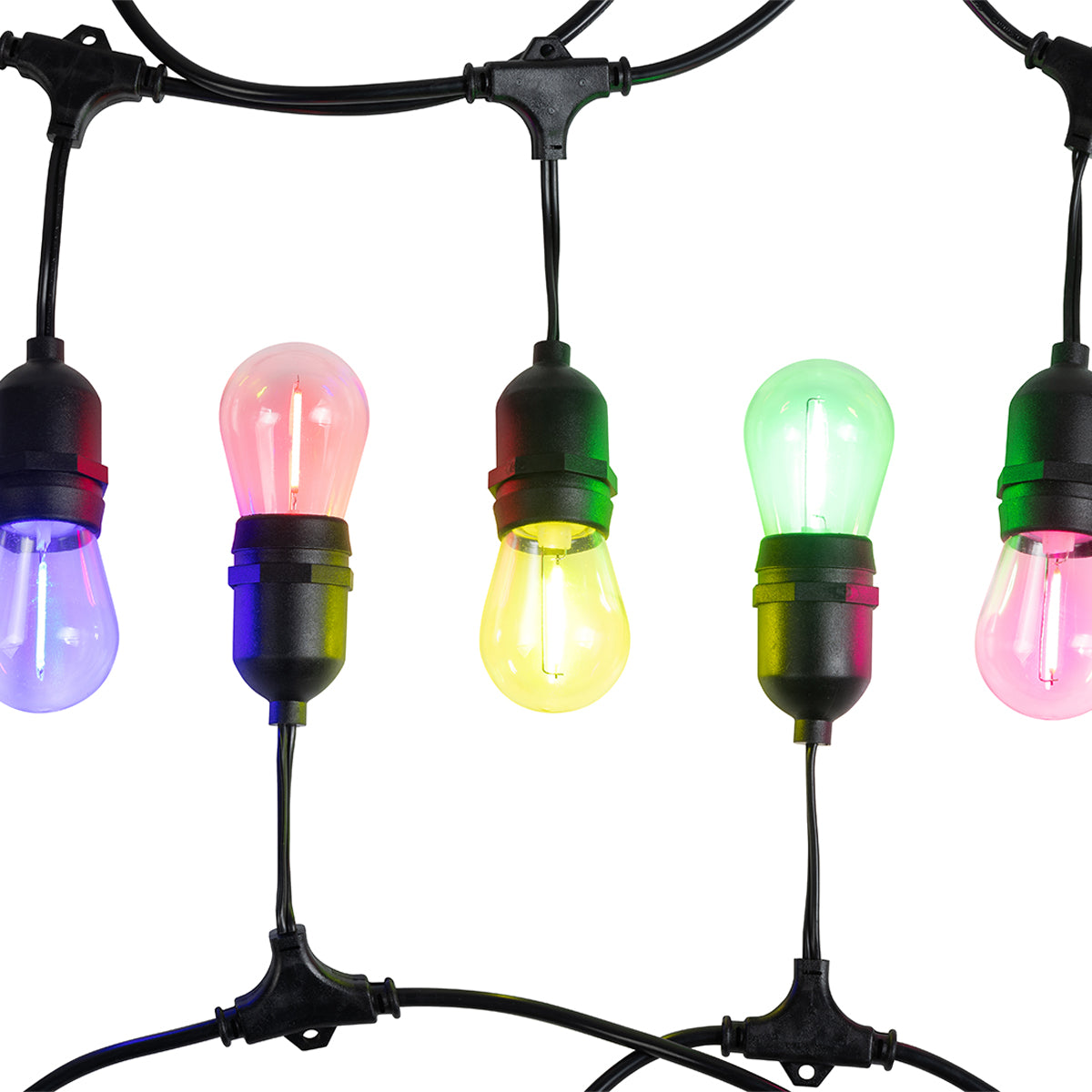 10LT 12V IP55 Hanging LED Festoon Kit 13m