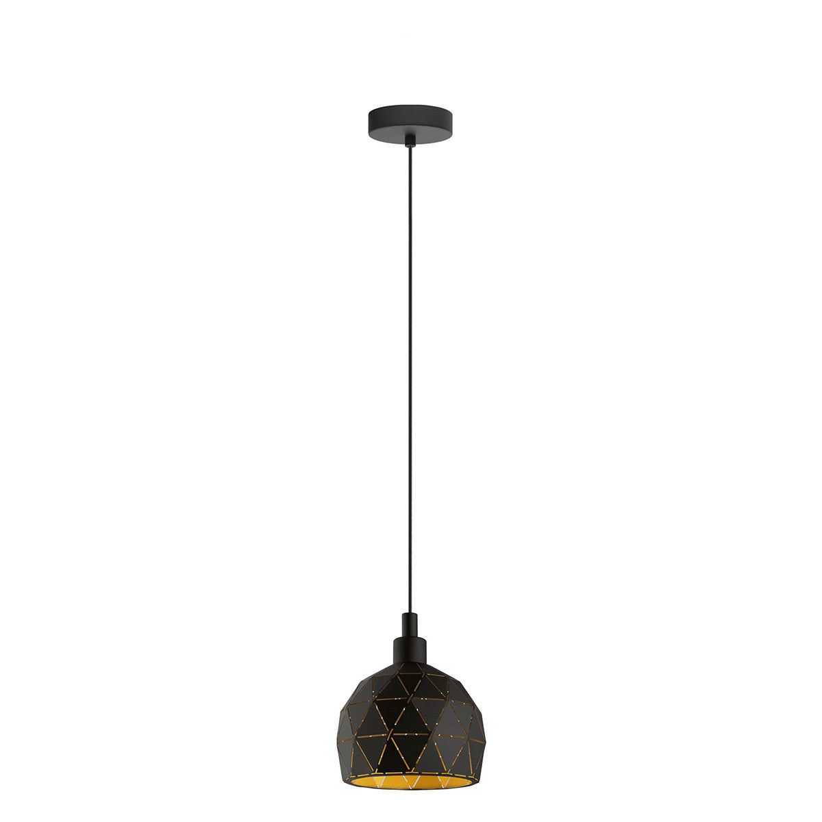 Roccaforte Small Contemporary Pendant with Cut-Out Design