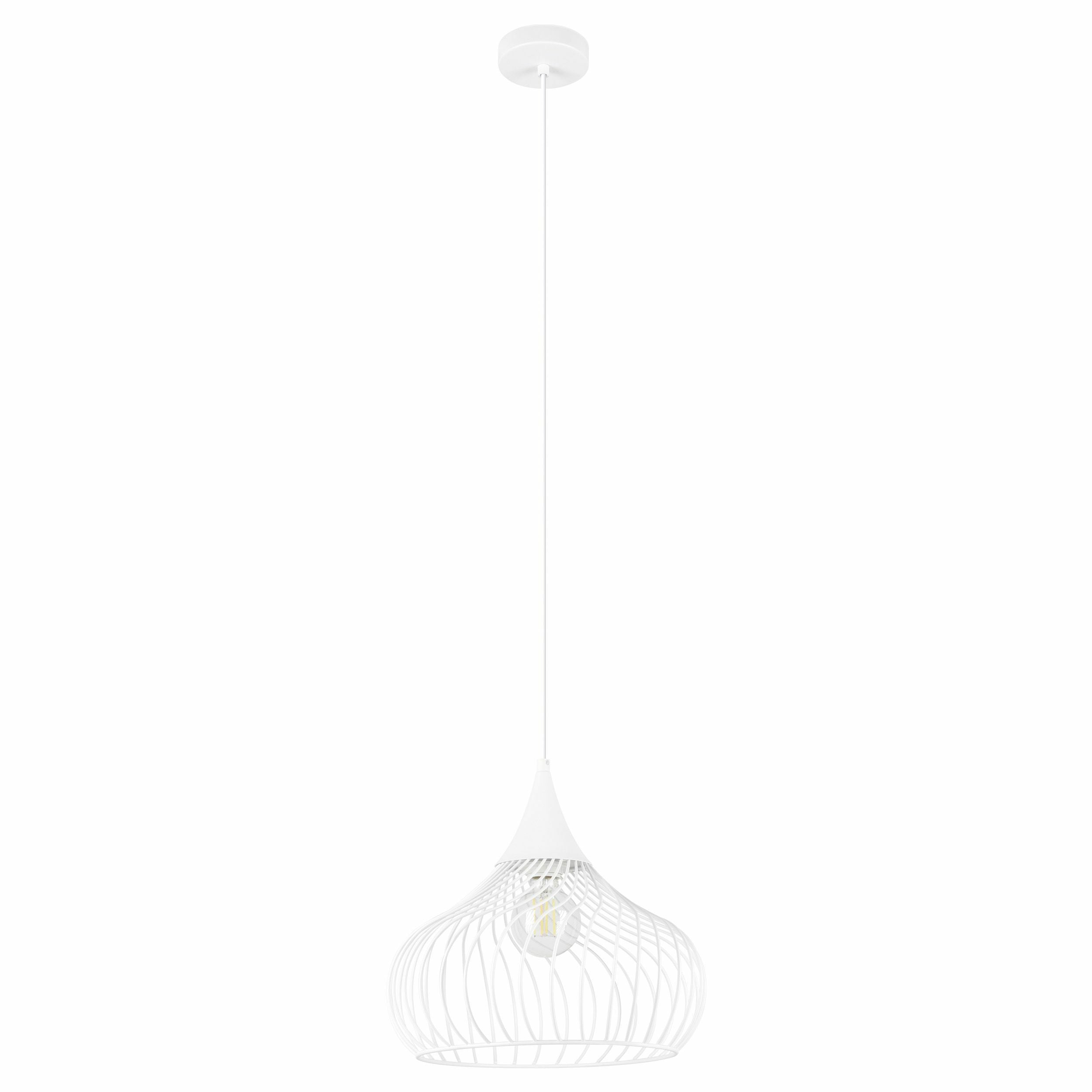 Staverton Cage Pendant Light with E27 Lampholder