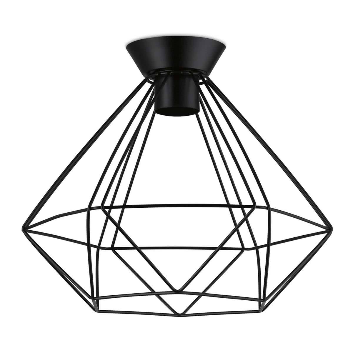 Tarbes Small Metal Wire Batten Fix with Metal Cage