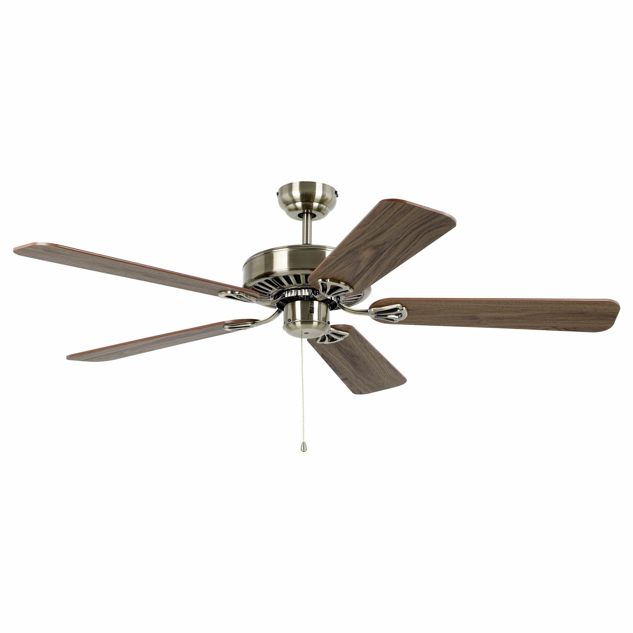 Waikiki 52" AC Timber Ceiling Fan with Pull Cord