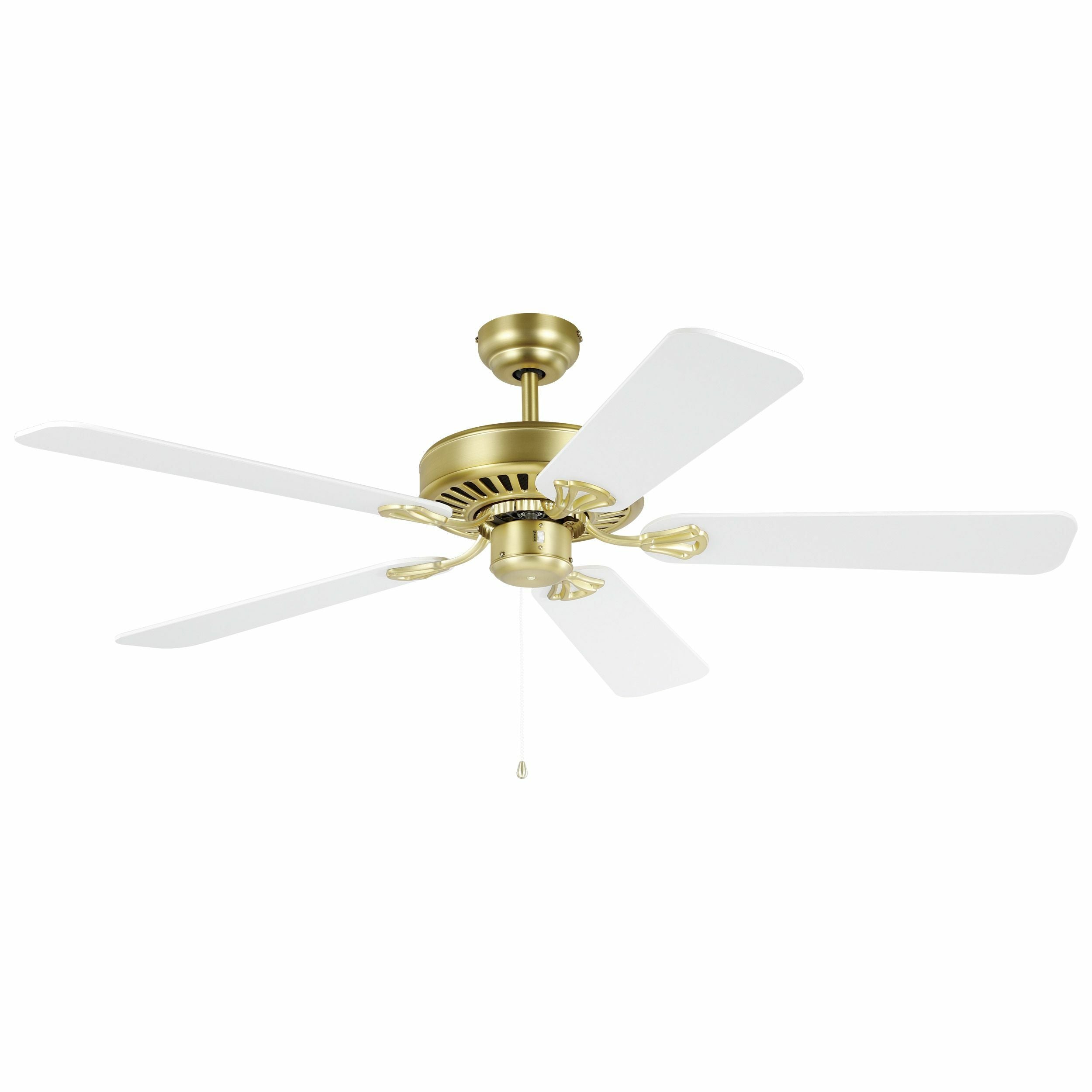 Waikiki 52" AC Timber Ceiling Fan with Pull Cord