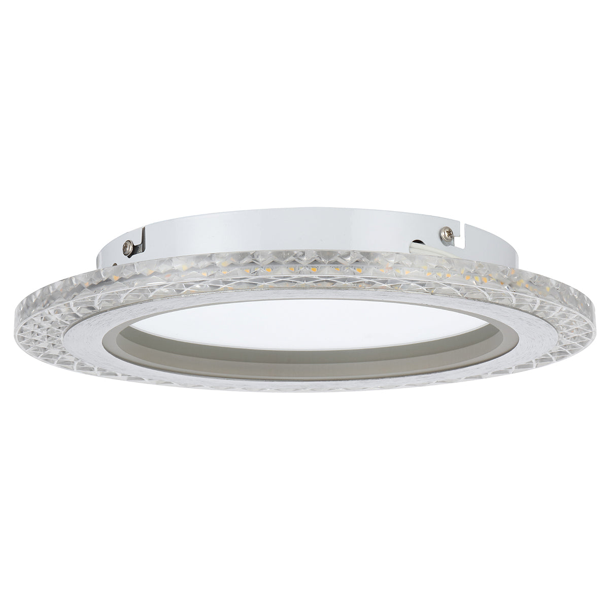 Elie LED Oyster 3CCT Non-Dim - Chrome