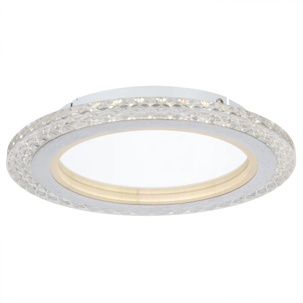 Elie LED Oyster 3CCT Non-Dim - Chrome